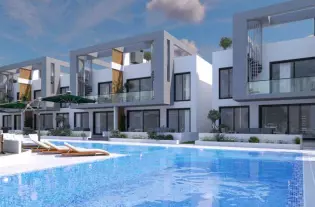 Апартаменты в самом красивом жилом комплексе Енибогазичи (003105)