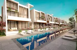 Апартаменты и виллы с захватывающими видами на Средиземное море в районе Татлысу (006193)