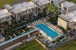 Современные апартаменты в жилом комплексе в районе Эсентепе (003161)