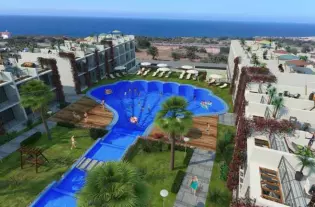 Квартиры студии в красивой зеленой зоне Эсентепе (010194)