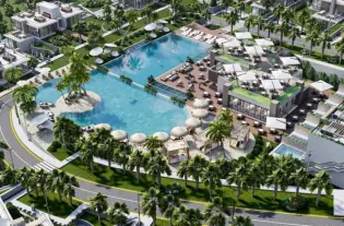 Апартаменты и виллы в Эсентепе, одном из самых спокойных и уединенных районов Кирении (005494)