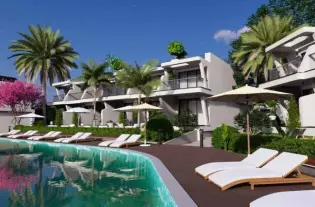 Исключительные апартаменты с видом на море в районе Татлысу (006303)