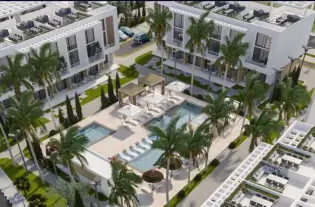 Комплекс роскошных апартаментов на берегу моря в Эсентепе (001406)