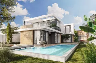 Роскошный жилой комплекс с виллами для комфортной жизни в Кирении (006300)