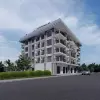 Новый элитный жилой комплекс в Турции на стадии строительства в Алании (200 м к морю)