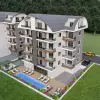 Современный проект пятиэтажного жилого комплекса в районе Паяллар