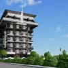 Инвестиционный проект жилого комплекса с роскошными видами на горы и море в районе Махмутлар
