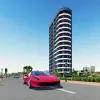 Новый высотный жилой комплекс с апартаментами 1+1 на берегу моря
