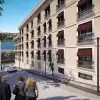 Новый уютный жилой комплекс на первой береговой линии в городе Стамбул