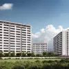 Новый инвестиционный проект с апартаментами планировок 1+1 c видом на море в городе Мерсин