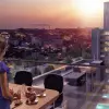 Роскошные апартаменты с видом на море в Мальтепе Стамбул