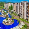 Меблированная двухкомнатная квартира в Cascadas Family Resort, Солнечный Берег