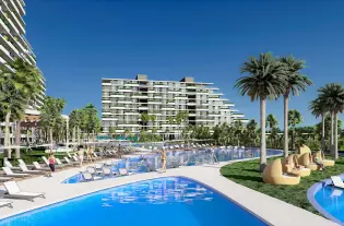 Квартиры в жилом комплексе GRAND SAPPHIRE RESORT F, Искеле, Северный Кипр