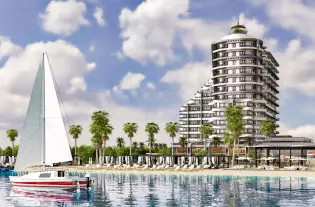 Квартиры в жилом комплексе PARK REST RESORT, Гюзельюрт, Северный Кипр
