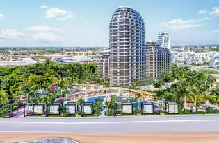 Квартиры в жилом комплексе COASTAL HEAVEN, Гюзельюрт, Северный Кипр