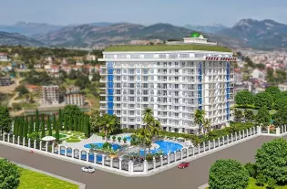 Апартаменты в ЖК Sungate Residence в Газипаша, Аланья